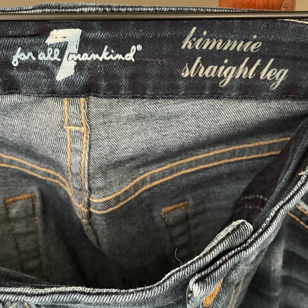 7 for All Mankind Kimmie Straight Leg Jean, 30 - Picture 5 of 8